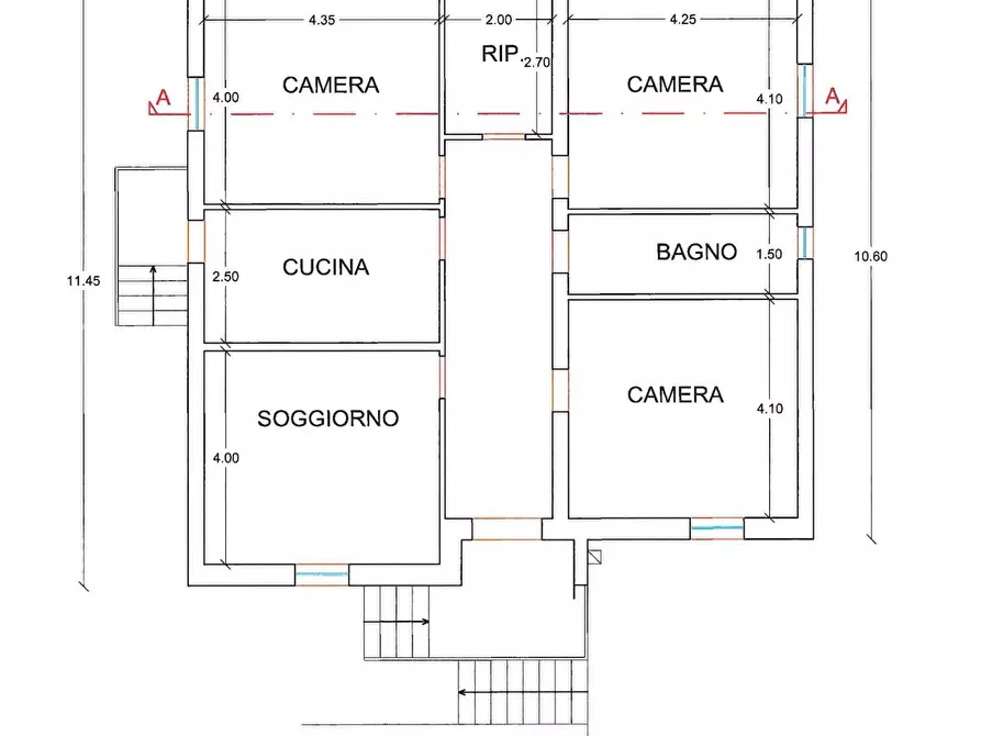 Immagine 4 di Casa indipendente in vendita  a Terricciola