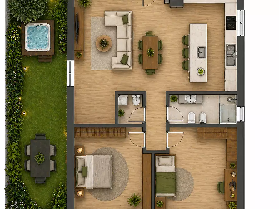 Immagine 14 di Appartamento in vendita  a Capannori