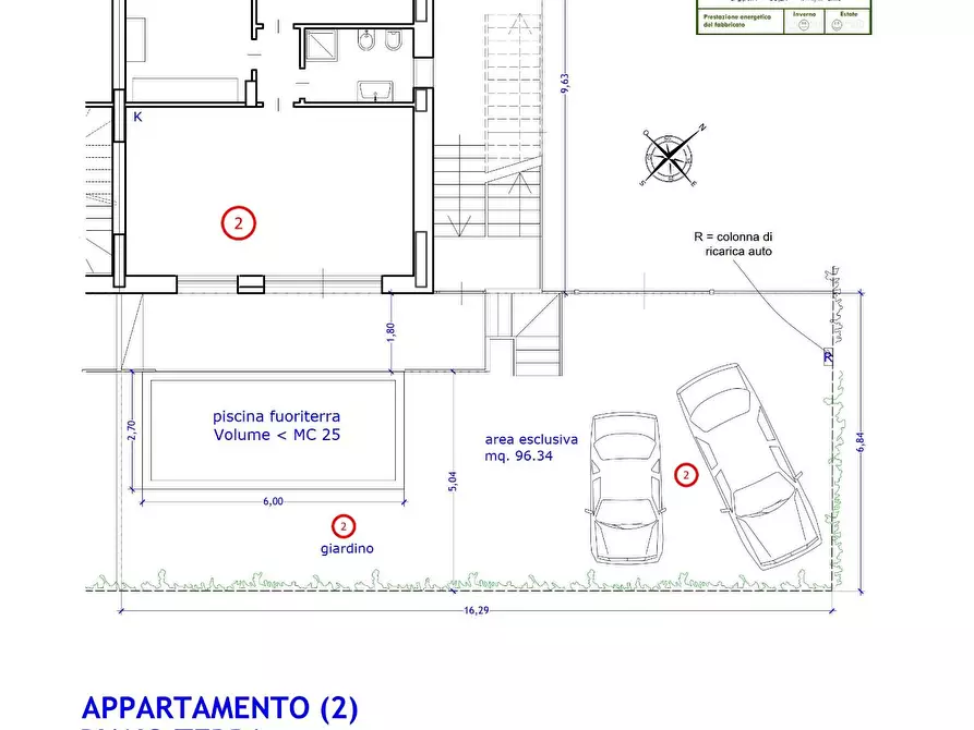 Immagine 4 di Appartamento in vendita  a Massa