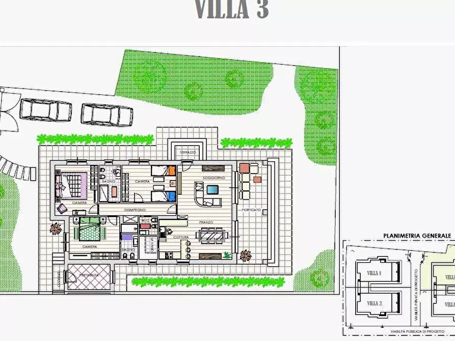 Immagine 9 di Villa in vendita  a Pietrasanta