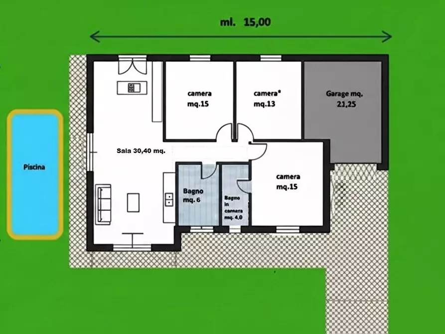 Immagine 5 di Casa indipendente in vendita  a Pietrasanta