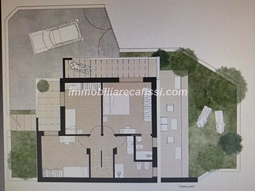 Immagine 2 di Casa bifamiliare in vendita  a Poggio A Caiano