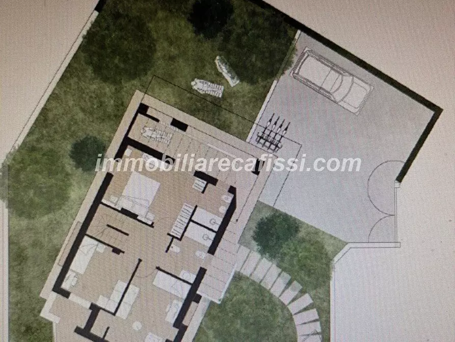 Immagine 2 di Casa bifamiliare in vendita  a Poggio A Caiano