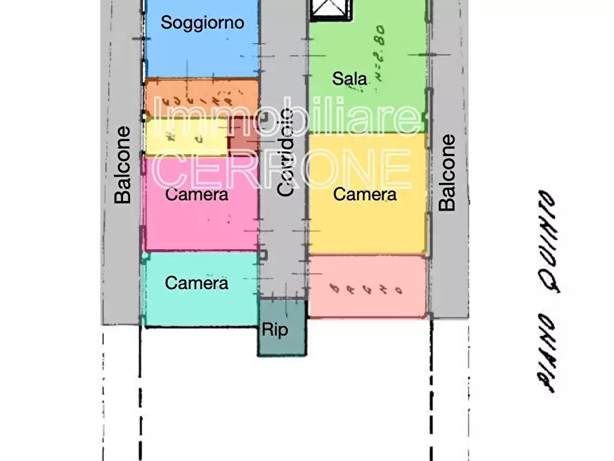 Immagine 22 di Appartamento in vendita  a Cecina