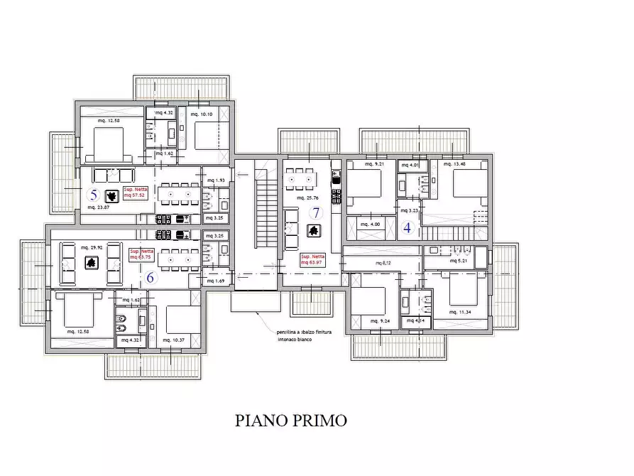 Immagine 10 di Appartamento in vendita  a Massa