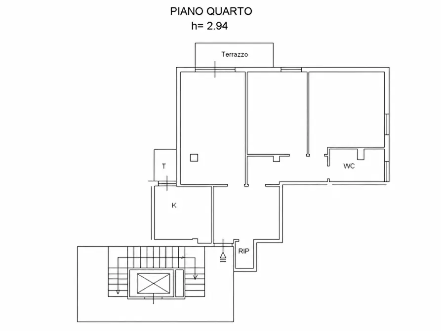 Immagine 21 di Appartamento in vendita  a Siena