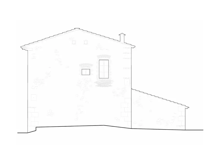 Immagine 2 di Casa colonica in vendita  a Poggibonsi