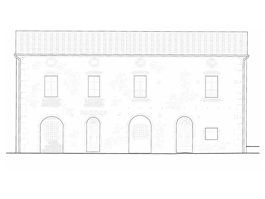 Immagine 1 di Casa colonica in vendita  a Poggibonsi