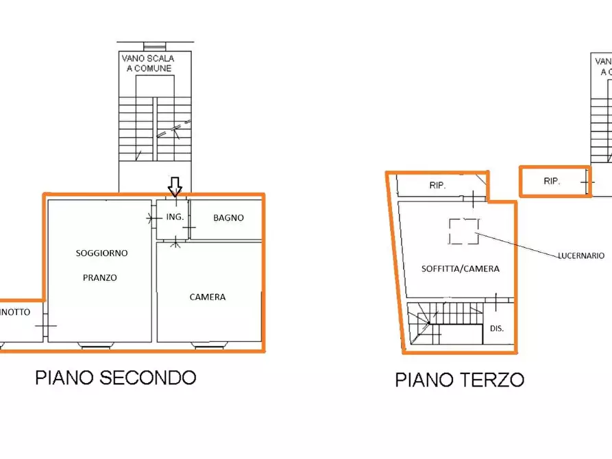 Immagine 22 di Appartamento in vendita  a Certaldo