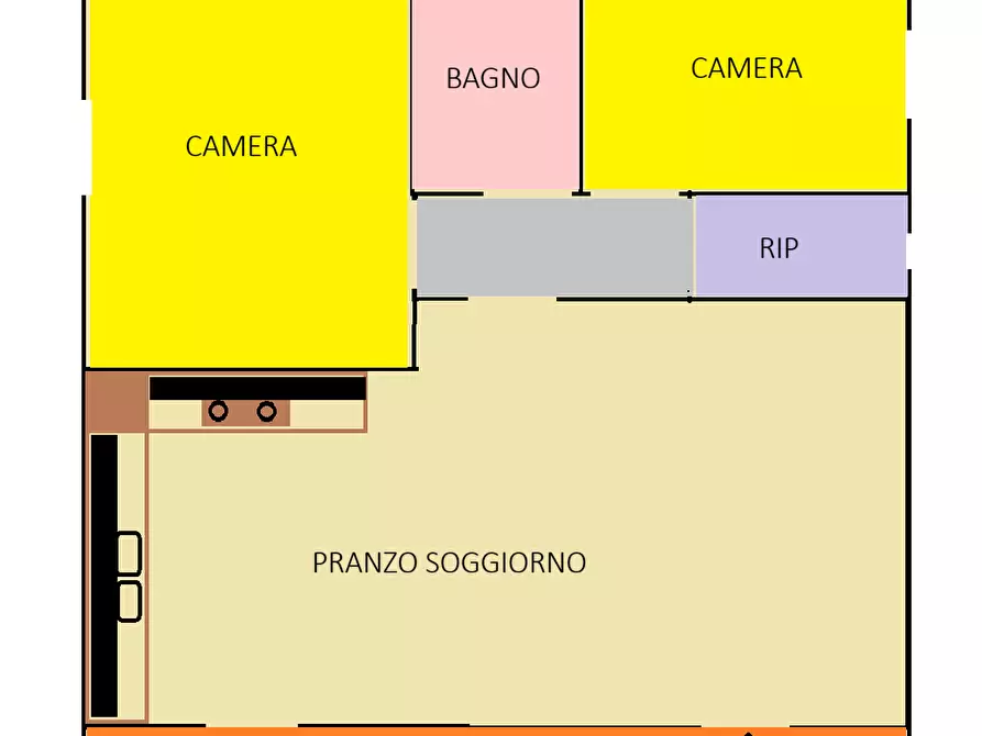 Immagine 3 di Appartamento in vendita  a Santa Maria A Monte