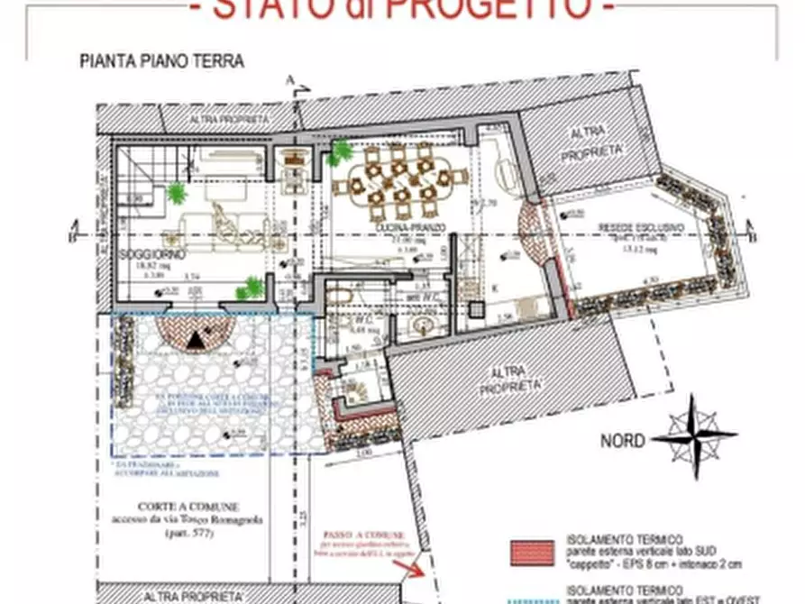 Immagine 11 di Terratetto in vendita  a Cascina