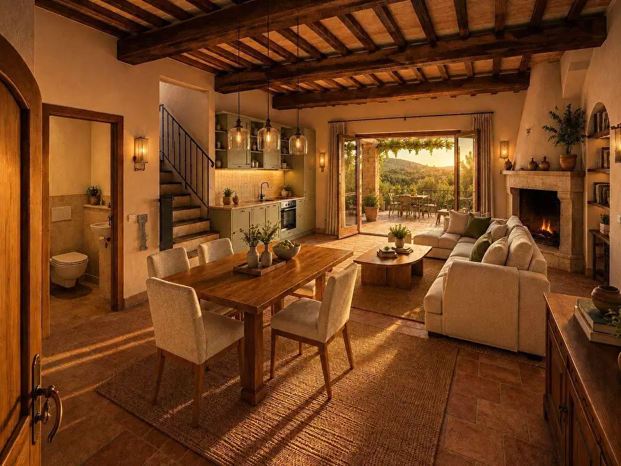 Immagine 7 di Rustico / casale in vendita  a San Gimignano