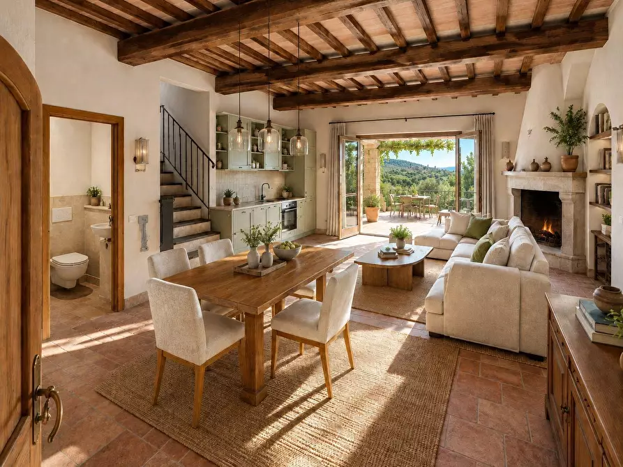 Immagine 6 di Rustico / casale in vendita  a San Gimignano