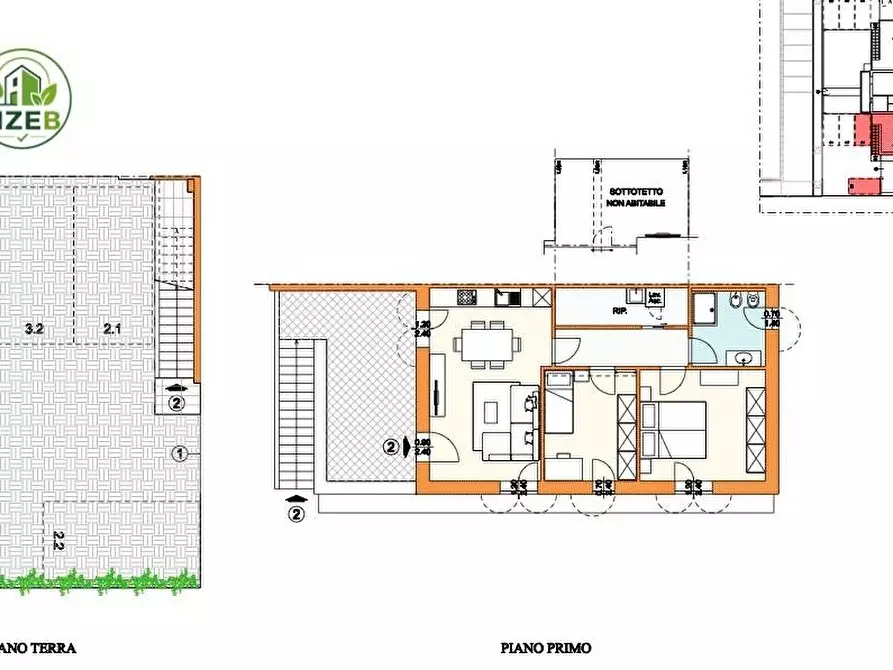 Immagine 6 di Appartamento in vendita  a Pontedera