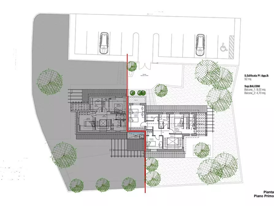 Immagine 5 di Casa bifamiliare in vendita  a Casciana Terme Lari