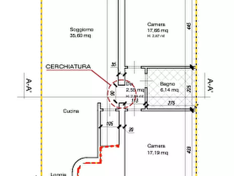 Immagine 1 di Appartamento in vendita  a Cascina