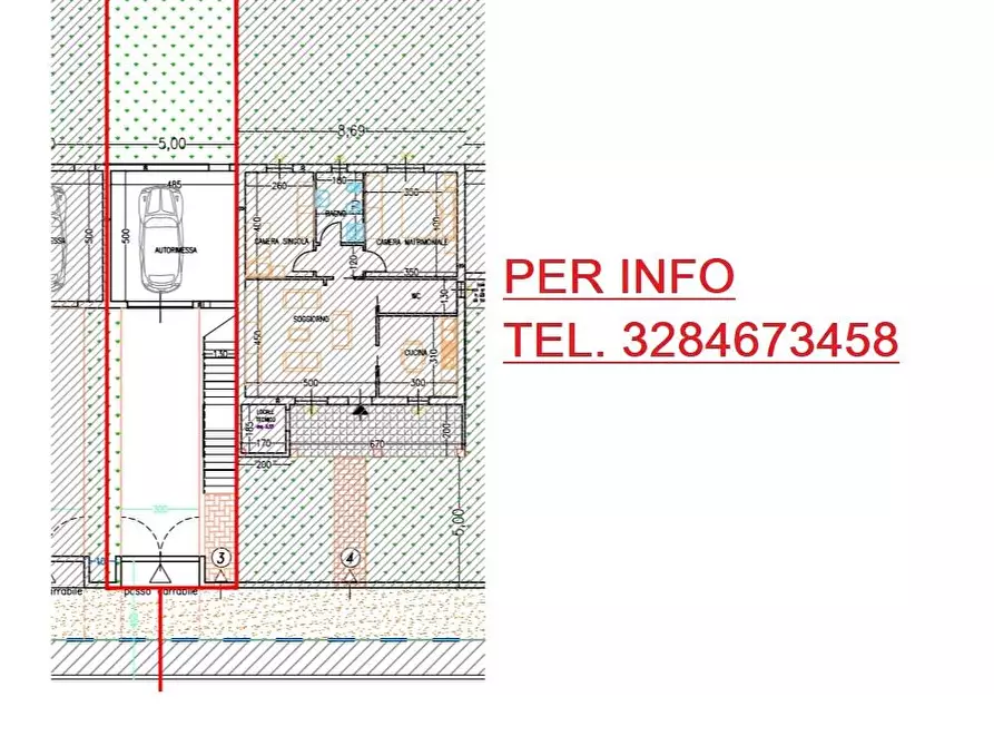 Immagine 5 di Appartamento in vendita  a Grosseto