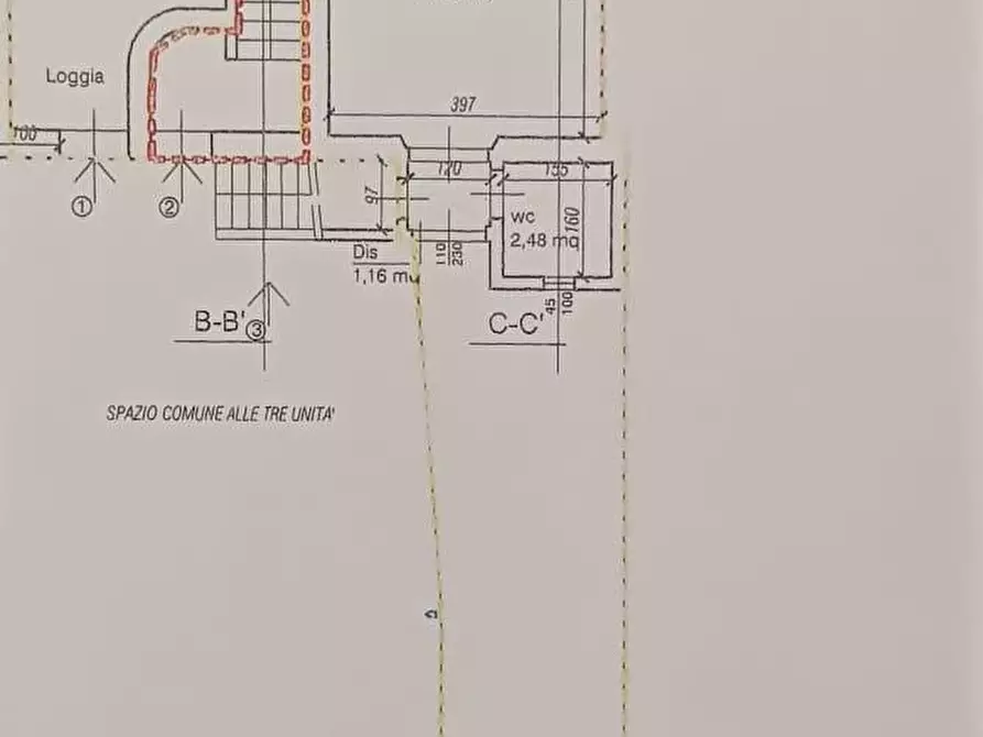 Immagine 1 di Appartamento in vendita  a Cascina