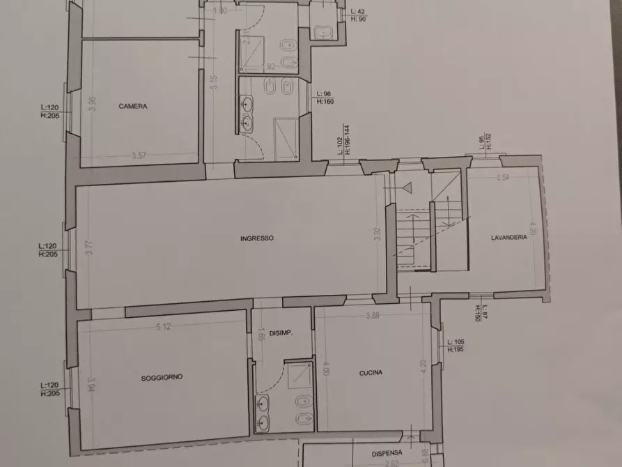 Immagine 41 di Appartamento in vendita  a Lucca