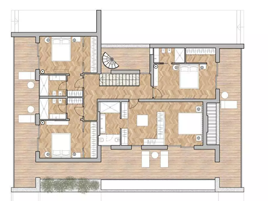 Immagine 11 di Villa in vendita  a Forte Dei Marmi
