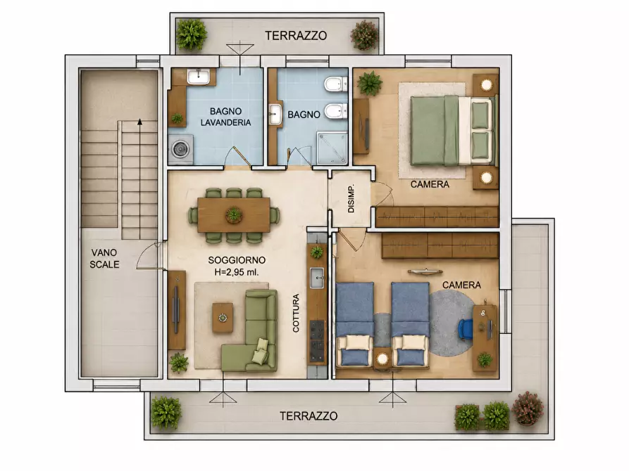 Immagine 8 di Appartamento in vendita  a Forte Dei Marmi