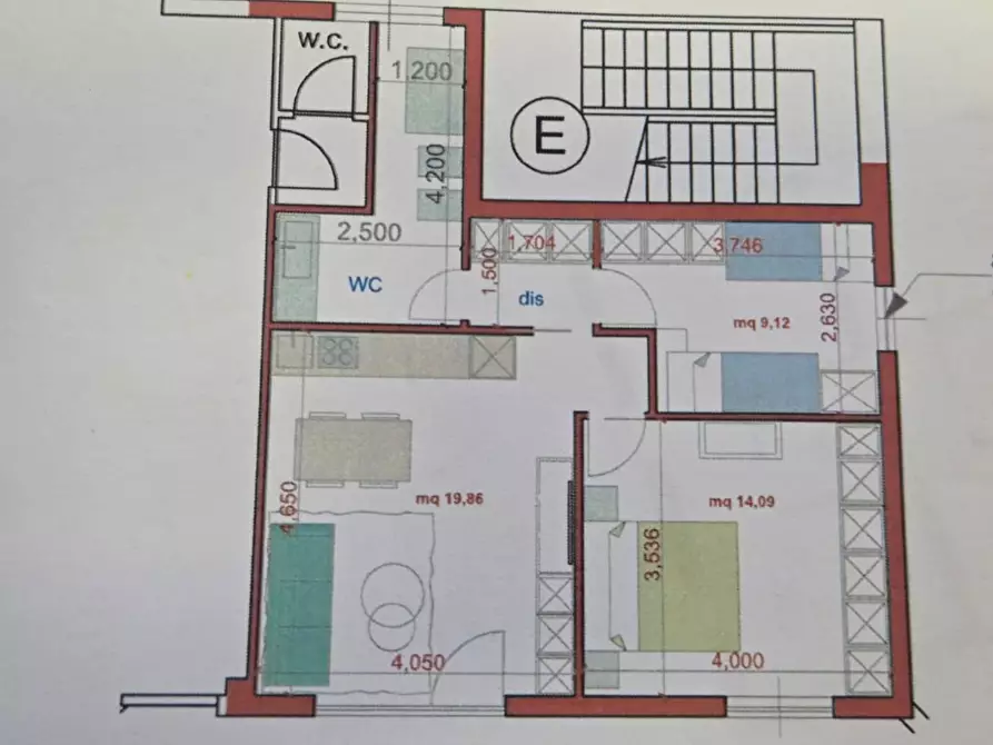 Immagine 8 di Casa quadrifamiliare in vendita  a Cecina