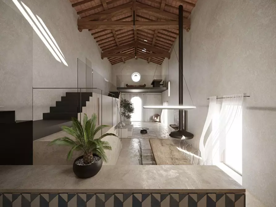 Immagine 2 di Porzione di casa in vendita  a San Gimignano
