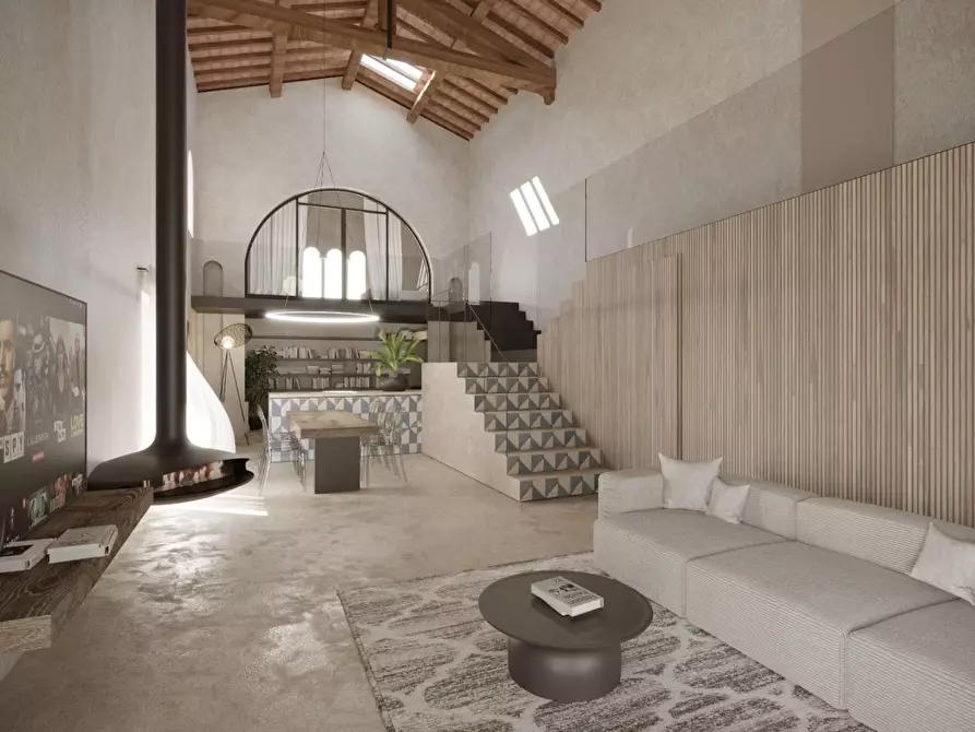 Immagine 1 di Porzione di casa in vendita  a San Gimignano