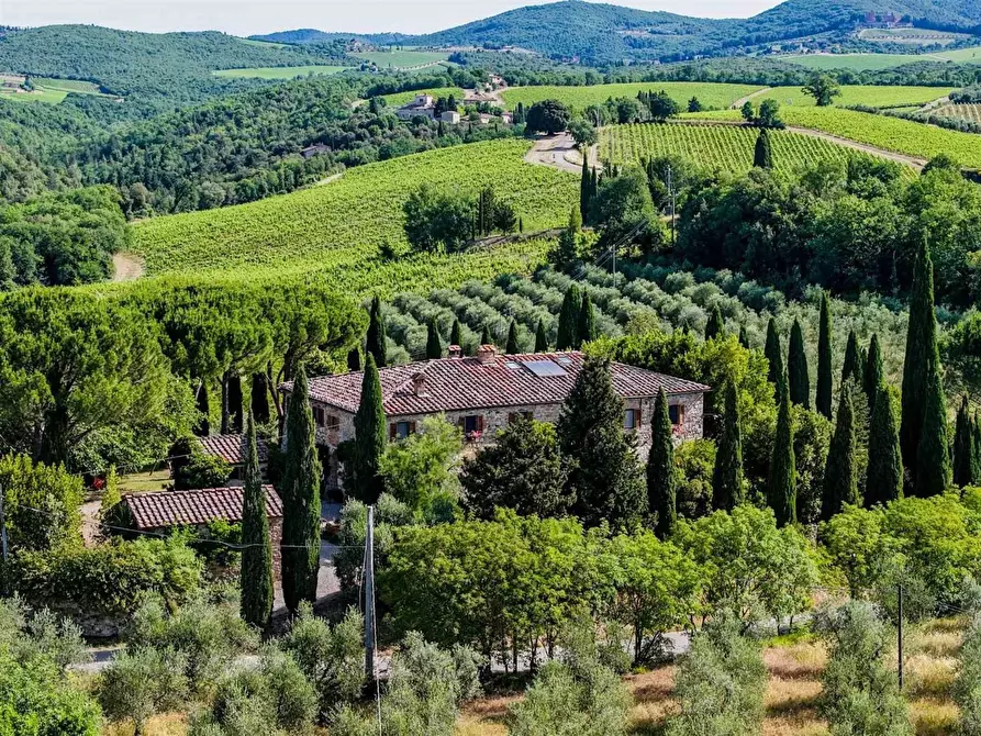 Immagine 3 di Casa colonica in vendita  a Gaiole In Chianti