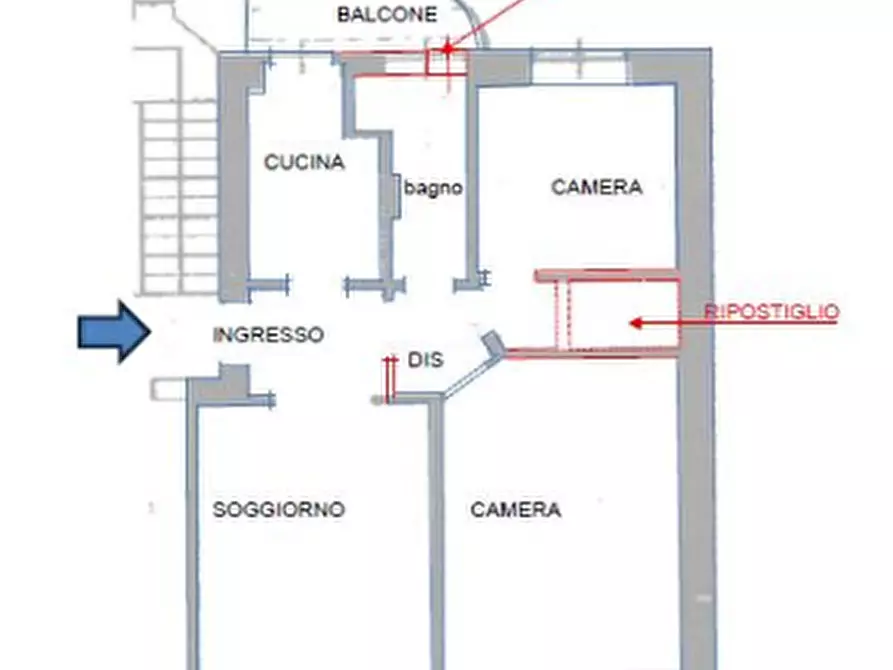 Immagine 6 di Appartamento in vendita  a Torino