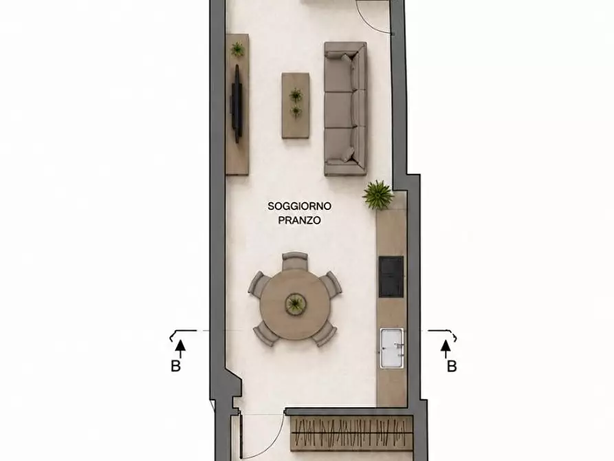 Immagine 1 di Appartamento in vendita  a Novoli