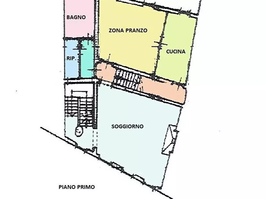 Immagine 32 di Porzione di casa in vendita  a Montopoli In Val D'arno
