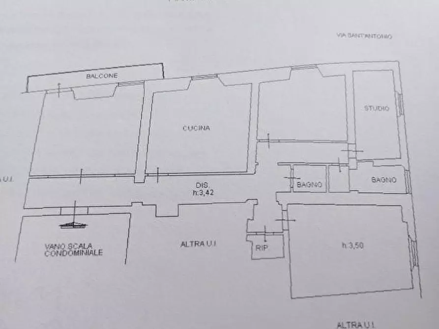 Immagine 21 di Appartamento in vendita  a Pisa