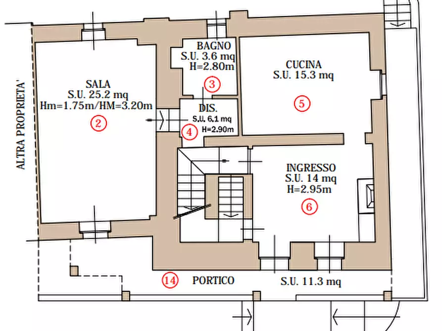 Immagine 5 di Casa indipendente in vendita  a Poirino