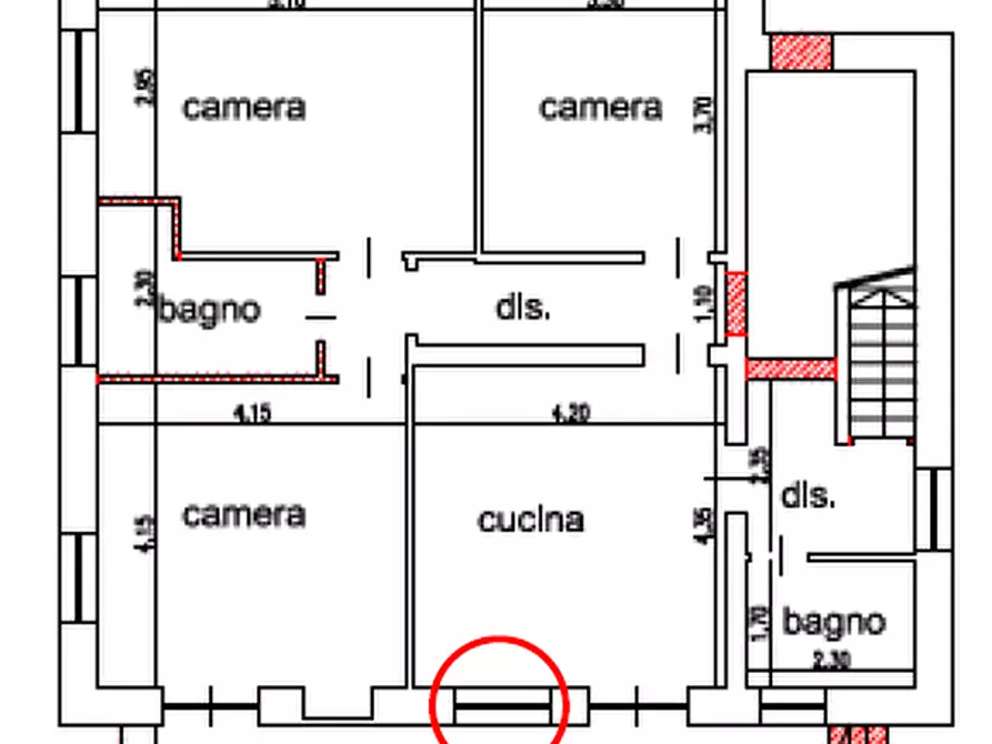 Immagine 4 di Casa bifamiliare in vendita  a Villar Perosa