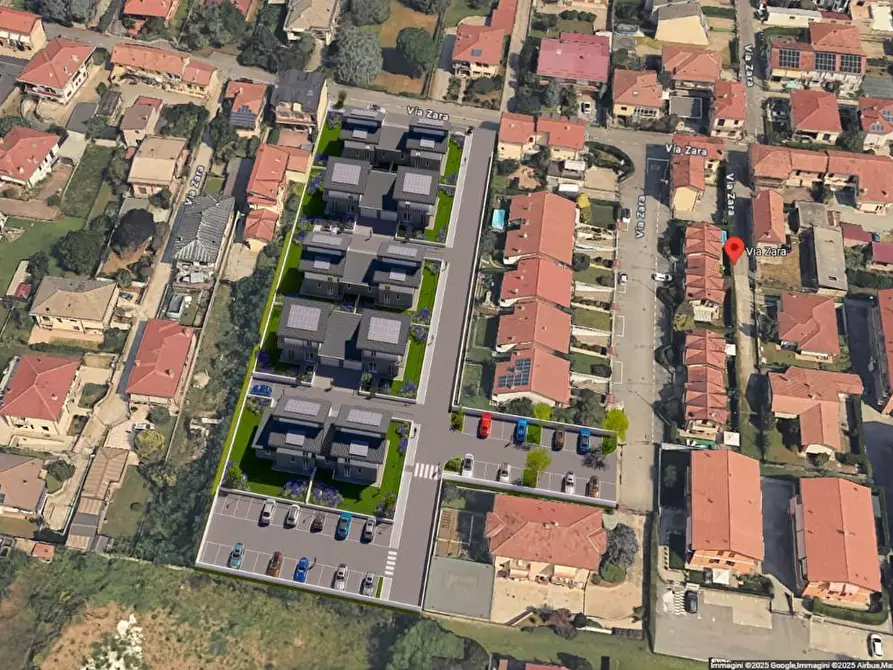 Immagine 13 di Villetta a schiera in vendita  a Samarate