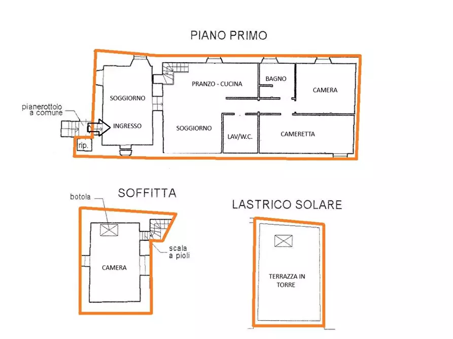 Immagine 17 di Appartamento in vendita  a Certaldo