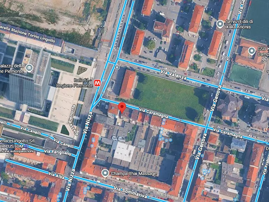 Immagine 2 di Loft/Open space in vendita  a Torino