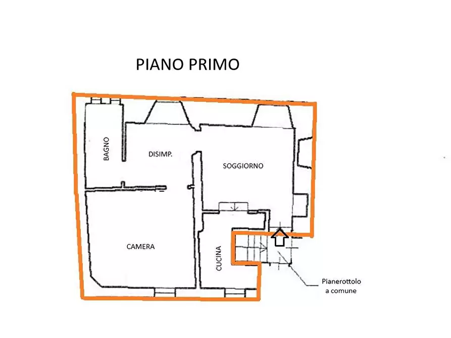 Immagine 14 di Appartamento in vendita  a Certaldo