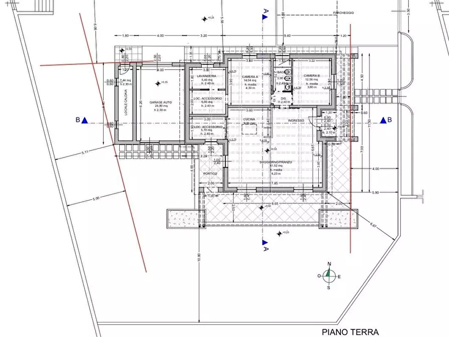 Immagine 11 di Terreno residenziale in vendita  a Ortonovo