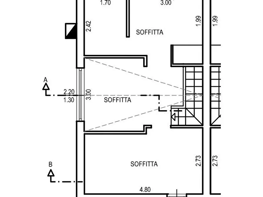 Immagine 15 di Villetta a schiera in vendita  a Lucca
