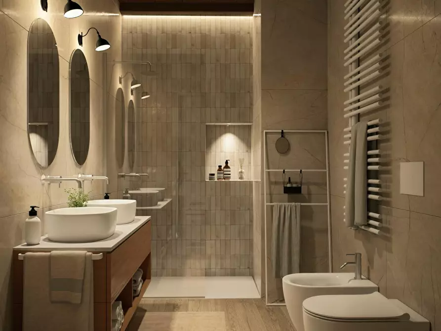 Immagine 10 di Porzione di casa in vendita  a Barberino Tavarnelle
