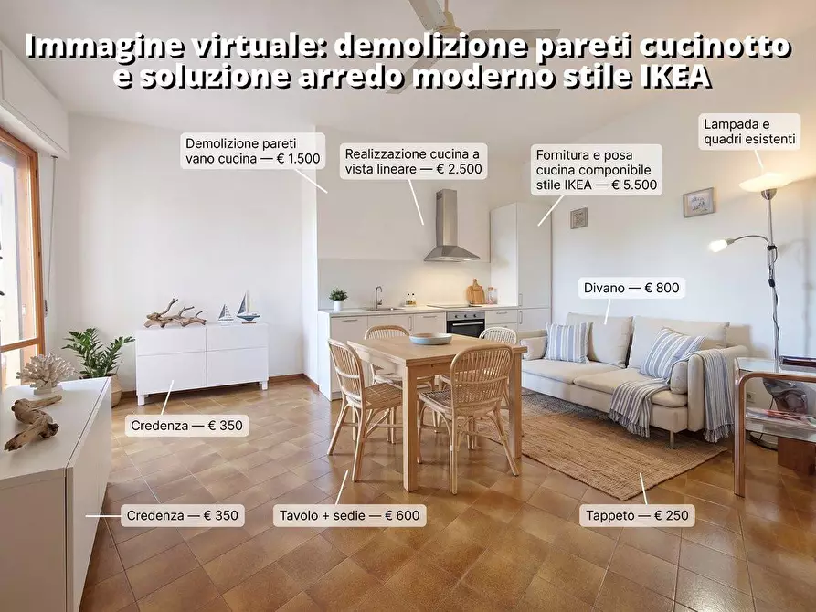 Immagine 2 di Appartamento in vendita  a Massa