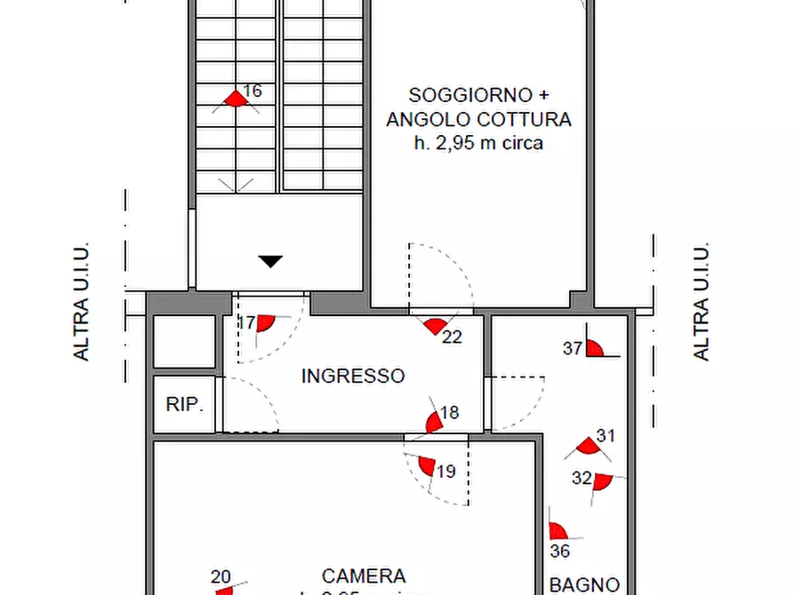 Immagine 19 di Appartamento in vendita  a Torino