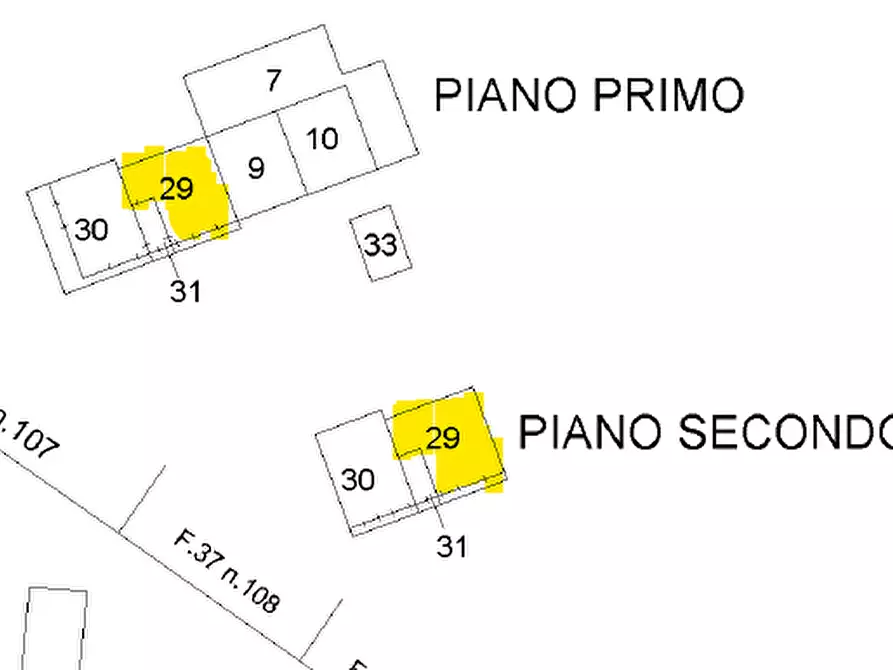Immagine 8 di Porzione di casa in vendita  a Albiano D'ivrea