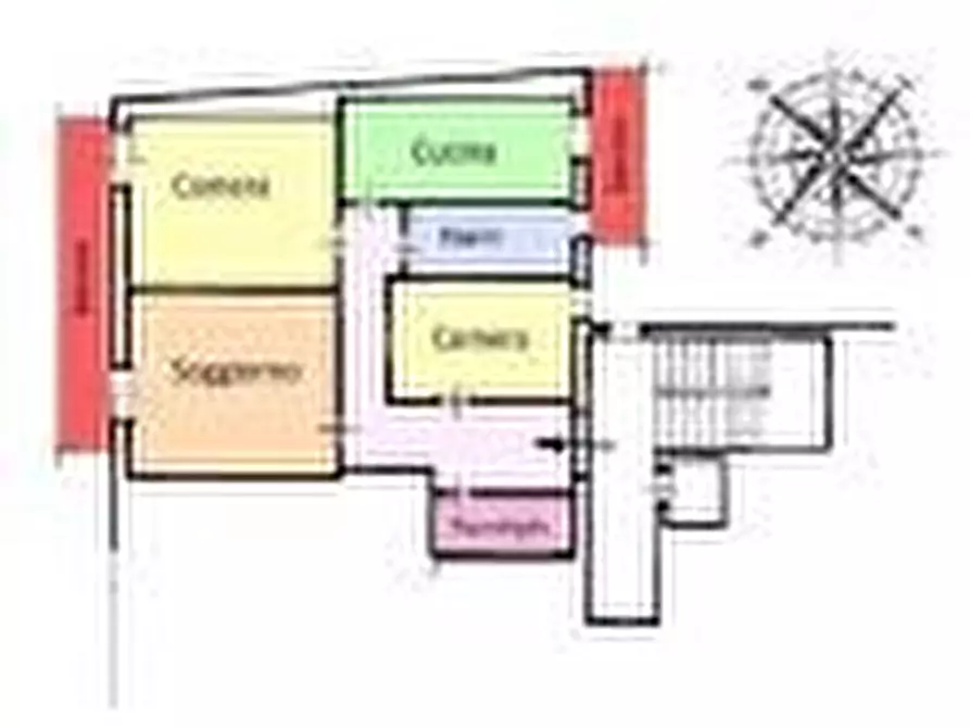 Immagine 10 di Appartamento in vendita  a Massa
