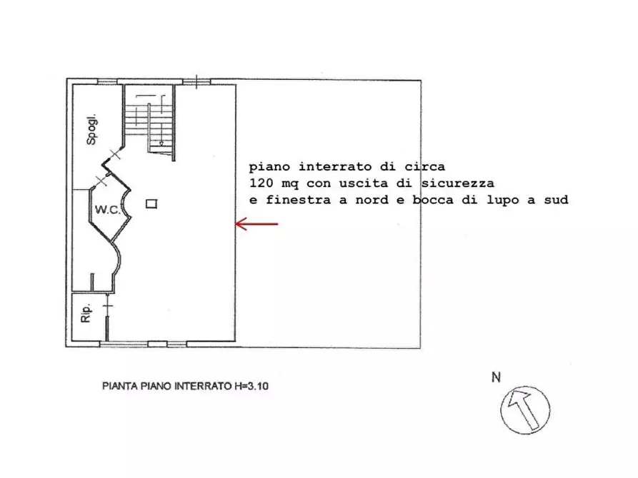 Immagine 6 di Negozio in vendita  a Massa