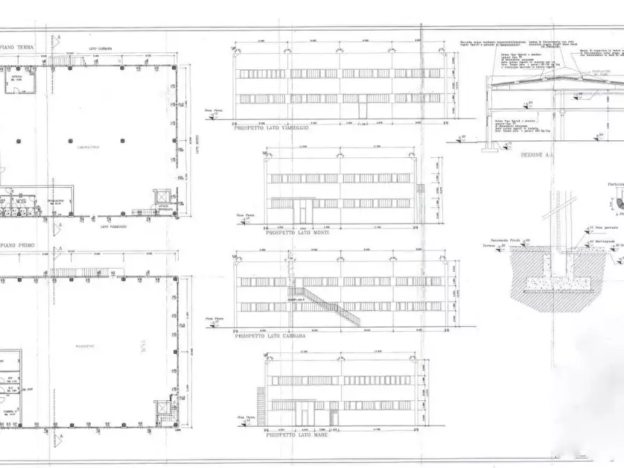 Immagine 1 di Capannone industriale in vendita  a Massa