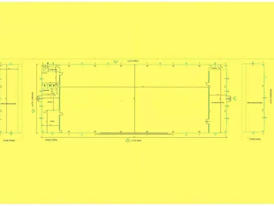 Immagine 2 di Capannone industriale in vendita  a Massa