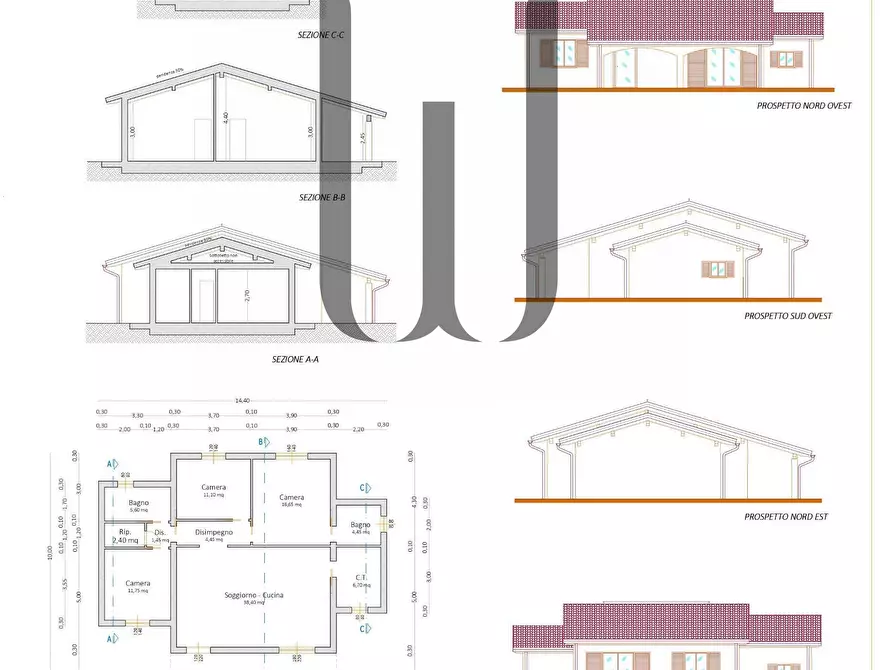 Immagine 17 di Villa in vendita  a Crespina Lorenzana